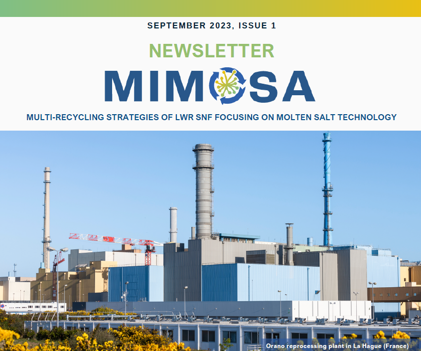 The first issue of the MIMOSA project newsletter has been published